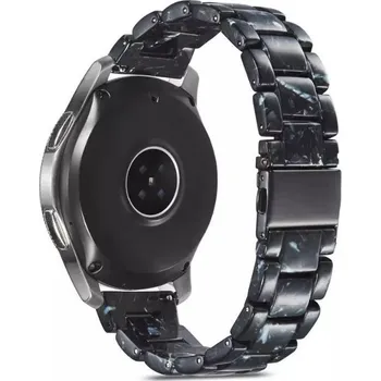 Ostatní příslušenství k chytrým hodinkám eses Řemínek z epoxidové pryskyřice - Vzorovaný černý, 18 mm