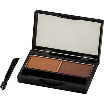 Armaf Beauté Enchanting Brow Eyebrow Duo paletka pudrových stínů na obočí 3 g 02 Cappuccino
