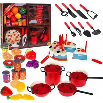 Hračka pro nejmenší iMex Toys XL Kuchyňská sada s potravinami