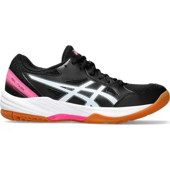Pánská sálová obuv Dámská volejbalová obuv ASICS GEL TASK 3 9 Černá, Bílá, Růžová