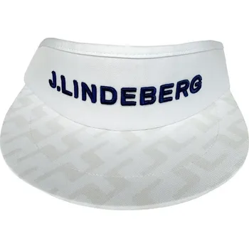 Čepice J.Lindeberg Viktor Print kšilt, bílý