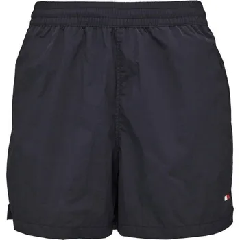 Dámské kraťasy Tommy Hilfiger ESSENTIALS FLAG LOOSE S Tmavě modrá