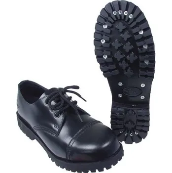 Pánská móda Pure Trash Polobotky 3-dírkové Pure Trash ČERNÉ ČERNÁ - BLACK 4