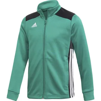 Chlapecká mikina Chlapecká fotbalová mikina adidas REGI 18 JACKET 128 Zelená, Černá, Bílá