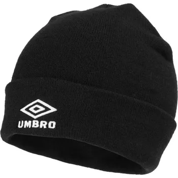 Čepice Zimní čepice Umbro LIFESTYLE LOGO OS Černá, Bílá