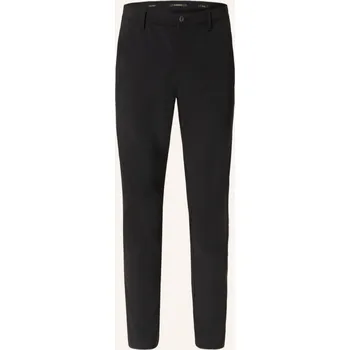 Pánské kalhoty Alberto Pánské Chino Kalhoty Rob Slim Fit, černá, 34