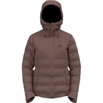 Dámská péřová bunda Odlo SEVERIN N-THERMIC XS Hnědá