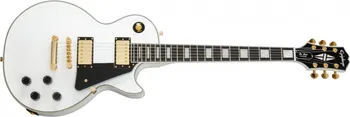 Elektrická kytara Epiphone Les Paul Custom Alpine White