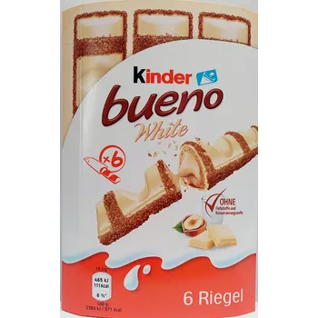 Čokoládová tyčinka Kinder Bueno White 117 g