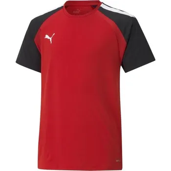 Fotbal Dětský fotbalový dres Puma TEAMPACER JERSEY JR 128 Červená, Černá, Bílá