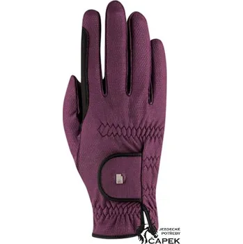 Jezdecké rukavice Rukavice Roeckl -LONA- - Hnědá - 6,5