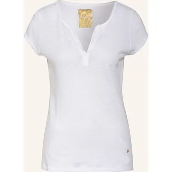 Dámské tričko Mos Mosh Dámské Tričko Troy Se Lnem, bílá, 36