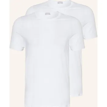 Dámské tričko Hanro Trička Cotton Essentials, 2 Kusy V Balení, bílá