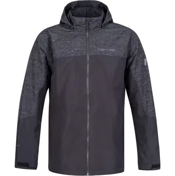 Pánská větrovka Pánská nepromokavá větrovka Hannah MAREL REFLEX S Černá, Tmavě šedá