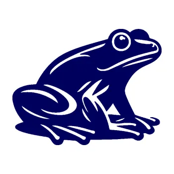 Samolepící dekorace SAMOLEPKA Žába 012 pravá (23 - tmavě modrá) NA AUTO, NÁLEPKA, FÓLIE, POLEP, TUNING, VLASTNÍ TEXT, TISK, AUTOSAMOLEPKY.cz, POLEPY, OBRÁZEK, LOGO, SAMOLEPKY