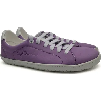 Chlapecké polobotky AYLLA Keck fialové nubuk Velikost: 39