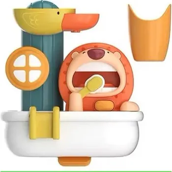 Hračka pro nejmenší Bavytoy Hračka do vody Lev si čistí zoubky