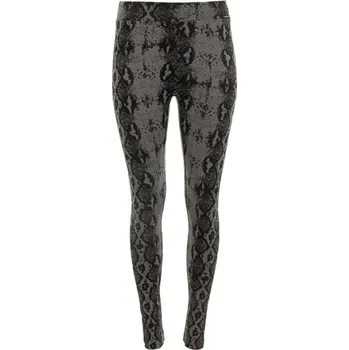 Dámské legíny Dámské legíny ALPINE PRO BLAGA XS Černá, Tmavě šedá