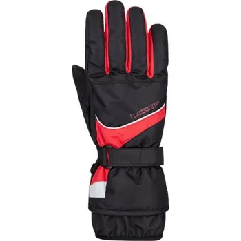 Rukavice Pánské rukavice LOAP ROMAN L Černá, Červená, Bílá