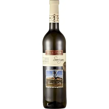 Víno Sauvignon Selection - pozdní sběr - bílé polosuché - vinařství u Kapličky 0.75 l