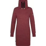 Dámské šaty LOAP EBUNKA XS Červená, Černá