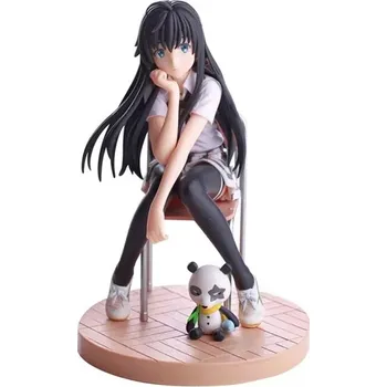 Figurka Anime figurka Yukinoshita Yukino 14 cm PVC sběratelský model - Bez krabice,14 cm