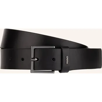 Opasek Hugo Pánský Kožený Pásek Giove, černá, 90
