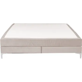 Postel KARE Design Postel Boxspring Benito - krémová, 180x200cm