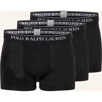 Boxerky Polo Ralph Lauren Pánské Boxerky, 3 Kusy V Balení, černá, 54