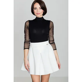 Dámská sukně Lenitif Dámská mini sukně Amiatu ecru XL