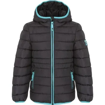 Dívčí bunda Dětská bunda LOAP INPAL 146/152 Černá, Světle modrá