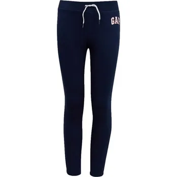 Dívčí tepláky GAP V-LOGO JOGGER XXL Tmavě modrá