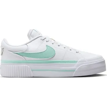 Dámské tenisky Dámské tenisky Nike COURT LEGACY LIFT 9 Bílá, Tyrkysová