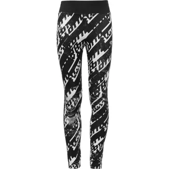 Dívčí legíny Dívčí sportovní legíny Lotto LARY 164/170 Černá, Bílá