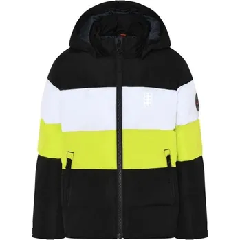 Chlapecká zimní bunda LEGO® kidswear LWJIPE 705 JACKET 110 Černá, Reflexní neon, Bílá
