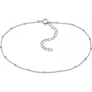 Náramek Stříbrný rhodiovaný náramek na nohu SATELLITE Ag 925/1000