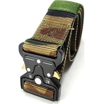 Opasek Opasek taktický se sponou, woodland, 3.8x125cm, Smilodon