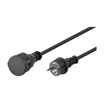 Napájecí kabel GOOBAY Prodlužovací síťový kabel Zásuvky: 1 PVC černá 3x1,5mm2 25m