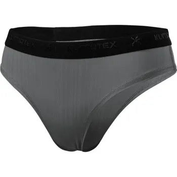 Kalhotky Dámské funkční brazilky Klimatex BELLA S Tmavě šedá, Černá