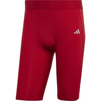 Pánské termo spodní prádlo Pánské spodní trenky adidas TECHFIT TIGHT SHORTS 2XS Červená, Bílá
