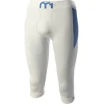 Pánské 3/4 termo kalhoty Mico 3/4 TIGHT PANTS M1 SKINTECH II Bílá, Modrá