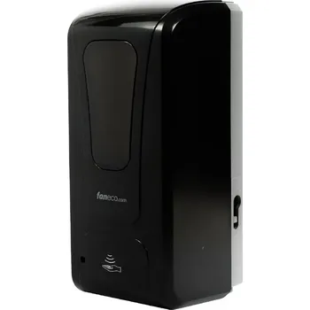 Dávkovač mýdla Faneco Med Black dávkovač dezinfekce 1000 ml černá SA1000PUB