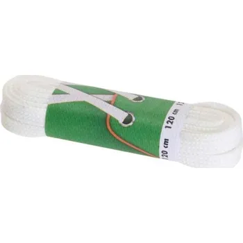 Tkaničky do bot Tkaničky PROMA ŠNĚROVADLA SPORT PLOCHÁ 140 CM 140 Bílá