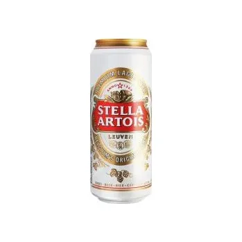 Pivo Stella Artios - světlý ležák 5% - plech - Maďarsko - 0.5L