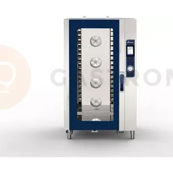 Konvektomat Nano Max 20 x GN 2/1 nebo 40 GN 1/1 s dotykovým displejem, mycím systémem a se sondou | GRAFEN, 219003