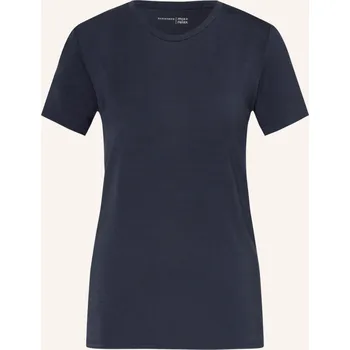 Schiesser Dámské Pyžamové Tričko Mix+Relax, tmavě modrá, 38