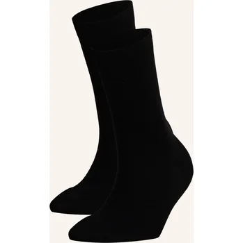 Dámské punčochy Falke Ponožky Softmerino, 2 Páry V Balení, černá