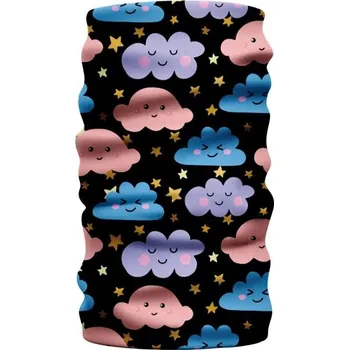 Nákrčník Dětský nákrčník Matt COOLMAX ECO UNI Mix, Černá