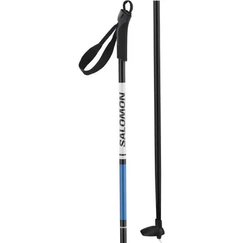 Běžecké lyžování Juniorské běžecké hole Salomon ESCAPE ALU JR 115 Černá, Modrá, Bílá