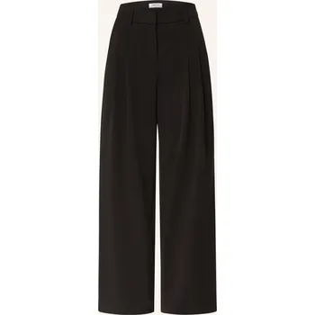 Dámské kalhoty Msch Copenhagen Dámské Marlene Kalhoty Mschhenrika, černá, 34